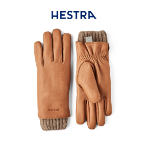 헤스트라 티릴 코르크 1001860 710- 겨울 알파카 가죽 장갑