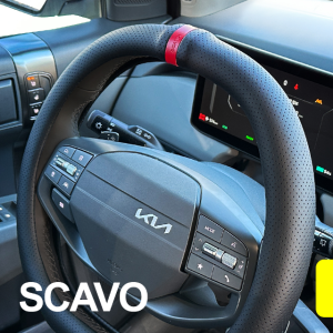 SCAVO EV5 나파&이태리천연가죽 핸들커버