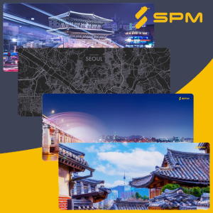 SPM 방수 데스크 장패드 매트 키보드 마우스 흥인지문, 900X400