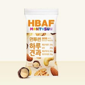 [본사직영] 바프 먼투썬 하루견과 화이트 100봉 (20G X 100EA)