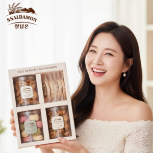 쌀담온 우리쌀 견과류 쌀디저트 건강 선물세트