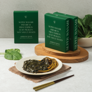 [2pack] 슈퍼와사비 잎 장아찌 300g