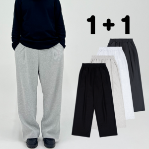 1+1 라루루스튜디오 스웨트팬츠 와이드팬츠