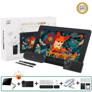충청점 엑스피펜 Artist Ultra 16 4K OLED 터치 액정타블렛 드로잉 아티스트