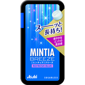 민티아 브리즈 아사히 캔디 30정 일본 사탕 리프레시블루