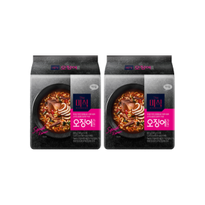 더미식 오징어라면 해물 라면 4+4, 8개