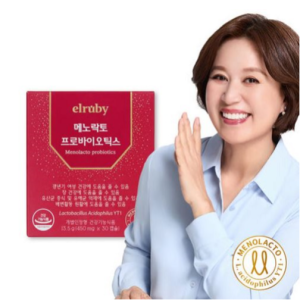 [휴온스N] 박미선 갱년기유산균YT1 메노락토 프로바이오틱스 1개월분 30캡슐, 1개