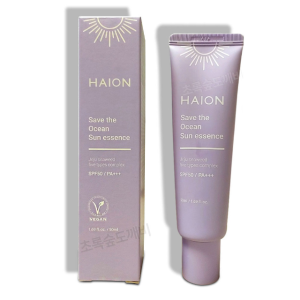 하이온 선에센스 눈시림 유분기 백탁 없는 톤업 선크림 민감성 순한 임산부 비건 선크림