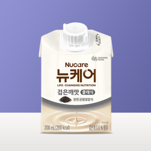 [본사공식몰] 완전균형영양식 뉴케어 검은깨맛 클래식 200ml (30팩) 환자식 환자 음식 노인 고소한 검은깨맛 아셉틱 대상웰라이프 식사대용 음료