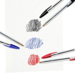 BIC 빅 크리스탈 오리지널 유성 볼펜 1.0mm 12자루