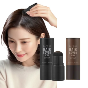 [1+ 1] 맥퀸뉴욕 새치 커버스틱/ 자연스러운 헤어라인 부분염색약 흑채 2컬러 쉬운 셀프염색