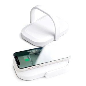 트립톡 국산 UV 무선충전 살균기, 휴대폰충전기 보조배터리 - 유비세이프 MS-700