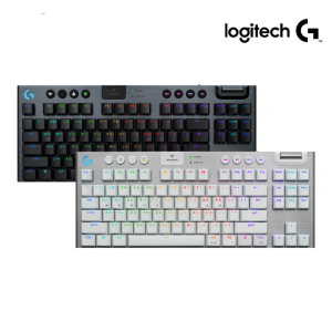 로지텍코리아 공식 G915 X TKL 무선 게이밍 키보드 블랙, 적축