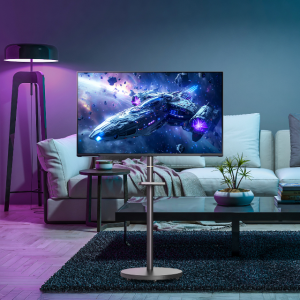삼성 오디세이 Neo G7 G700 108cm(43인치) 게이밍 스마트 모니터 4K UHD 144Hz+이동식 삼탠바이미 블랙에디션