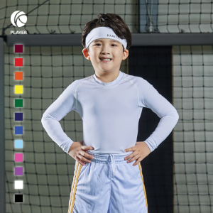 어린이 축구교실 준비물 쫄티 라운드 긴팔