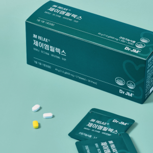 닥터제이엠 릴렉스 1달분 1박스 스트레스 케어 테아닌 마그네슘 아연 식약처 인정 수면영양제