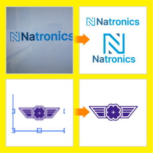 로고 AI변환 원본파일만들기 복원 벡터 약도