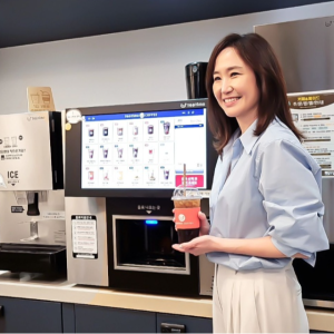 동구전자 강주은 무인카페머신 티타임A1C20