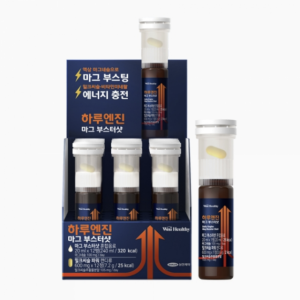 삼진제약 위시헬씨 하루엔진 마그 부스터샷 1BOX(12개입), 고함량 액상 마그네슘