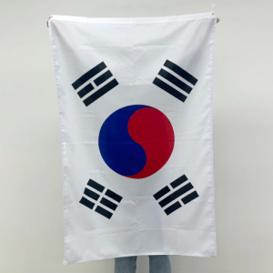 전투력 상승 대형 태극기 망토