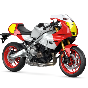 25년식 야마하 XSR900GP 레전드 레드