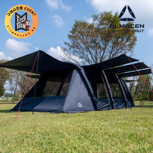 알마센 가우디움나이트 에어텐트 가족 텐트 장박