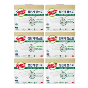 [3M] 대용량 정전기 청소포 대형 900매