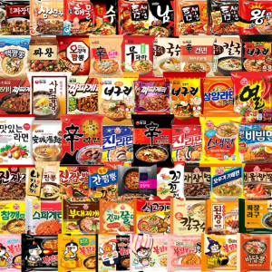 봉지라면 낱개 신라면 진라면 세트 외97종 탕비실 사무실 멀티팩 식당 식자재 도매 다양한