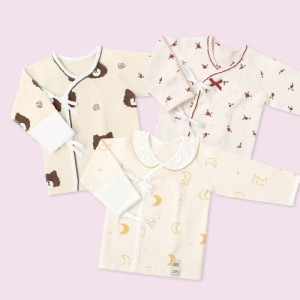 메르베 신생아 가을 겨울 배냇저고리 사계절 베넷 저고리 아기 베냇 수트 내의