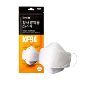 동국제약 황사 방역용 마스크 F9-1 (대형) KF94 3매입 20개(총60매)/40개(총120매)