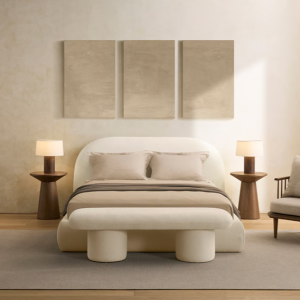 까사미아 마테라소 오브 패브릭침대 Q 벤치포함