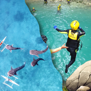 세친구투어 [오캐팩] 세부 고래상어 투말록폭포 가와산캐녀닝 원데이투어