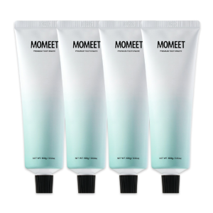 모밋 미백 치약 화이트닝 불소 천연 계면활성제 100g 4개 set