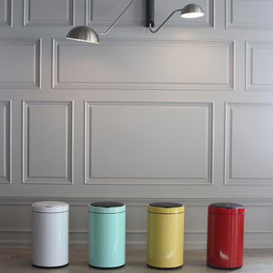 리비크 센서휴지통 자동센서 쓰레기통 스마트 주방 냄새차단 미니 12L