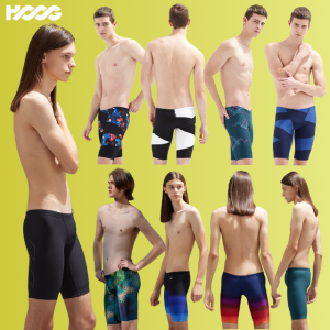 후그 블프 성인 주니어 남자 수영 강습용 5부 MLT863 탄탄이 실내수영복