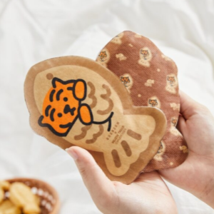 [100매입] 동국제약 굿잠 포켓핫팩 10입 10박스 무직타이거 /휴대용 미니 핫팩 대용량 일회용 손난로 붕어빵 모양