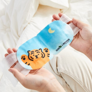 [50매입] 동국제약 굿잠 병풀 스팀안대 10입 5박스 무직타이거+힐링테라피 쿨링패치 4매 + 방수밴드 1박스 / 수면 온열 숙면 눈찜질 발열 일회용 안대