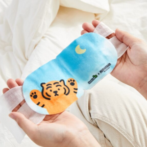 [50매입] 동국제약 굿잠 병풀 스팀안대 10입 5박스 무직타이거 + 힐링테라피 쿨링패치 4매 2개 / 수면 온열 숙면 눈찜질 발열 일회용 안대