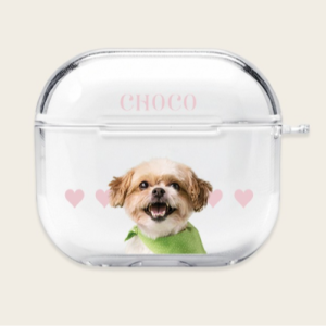 갤럭시 버즈 에어팟 프로 커스텀 투명 케이스