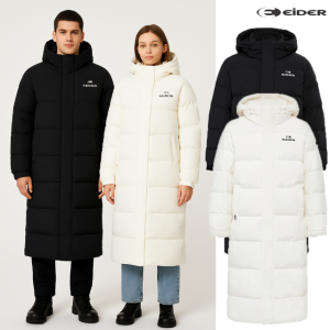 아이더 롱패딩 길이 긴 남자 여자 성인 학생 모두 입는 겨울 오리털 벤치다운 25582
