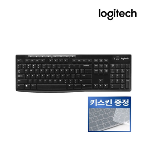 로지텍정품 저소음 무선키보드 가정용 사무용 회사 노트북 K270