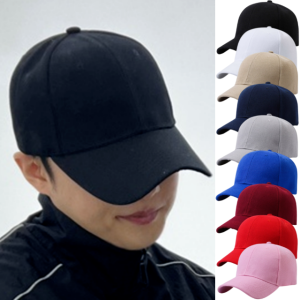 빅사이즈 대두 볼캡 무지 야구 캡모자 커플 남자 여자 왕대두