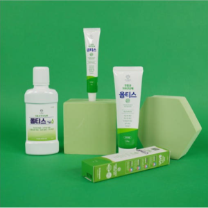 [올티스 진지발리스 잇몸치약 120g 5개 + 50g 2개] 완벽한 덴탈케어 솔루션 - 잇몸질환 / 진지발리스균99% 향균