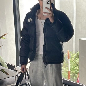 노스페이스 온볼 패딩 자켓 눕시 노페 화이트라벨 다운 25FW