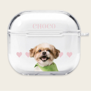 주문제작 에어팟 버즈 프로 커스텀 투명 케이스