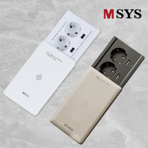 한샘 MSYS 엠시스 빌트인 무선충전 슬라이드콘센트 주방 아일랜드식탁 MAB-HSSL002