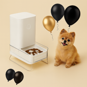 바램펫 밀리 강아지 자동급식기 앱연동 IoT