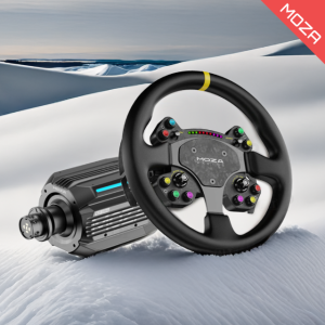 MOZA R21 Ultra 레이싱 휠 F1 게임장비 올인원 PC 자동차 운전연습 RS V2