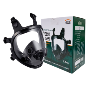 SG 7000F 방독마스크 1급방진 유해화학물질 설치검사 안전검사용 코로나 초미세먼지