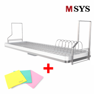 한샘 MSYS 엠시스 부착식 주방 모던 900 식기건조대 MKA-002 싱크대 스텐 선반 정리대